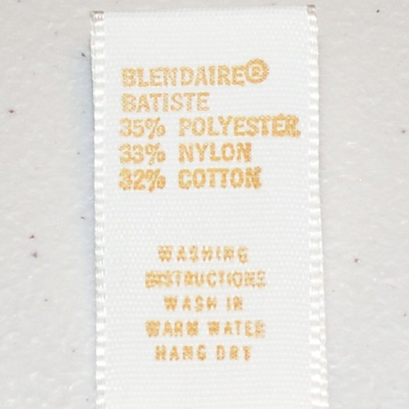 Vintage Barbizon June Sleeveless Lace Embroidered Semi-Sheer White Nightgown - Picture 9 of 9